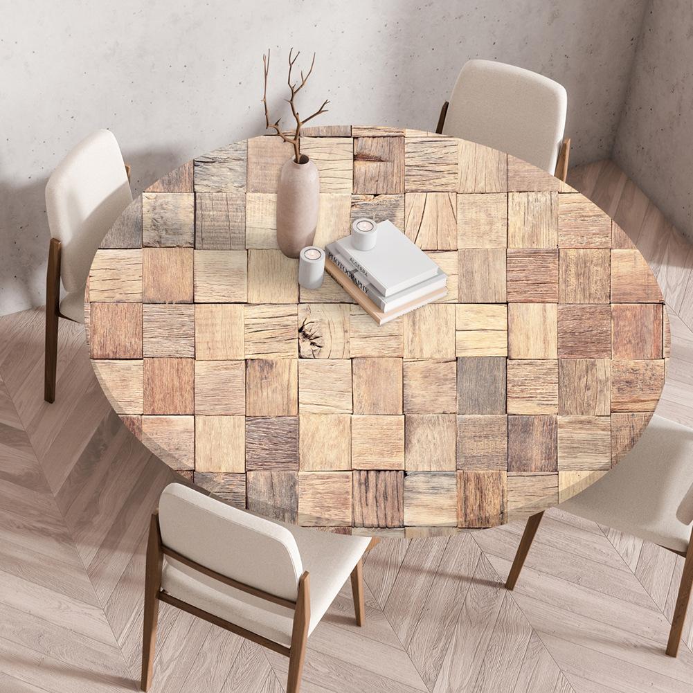 1 Stück Frühlings-Oster-Tischdecke mit Lamm- und Blumenmustern, Retro-Bauernhaus-Stil. Ideal für Osterveranstaltungen, Sommer-Camping-Picknicks und Geburtstagsfeiern