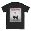 Bruno Mars The RoUnisextic Flower T Shirt Unisex Pure Cotton Novelty TShirts Crew Neck Tee Shirt Short Sleeve Tops Birthday Gift