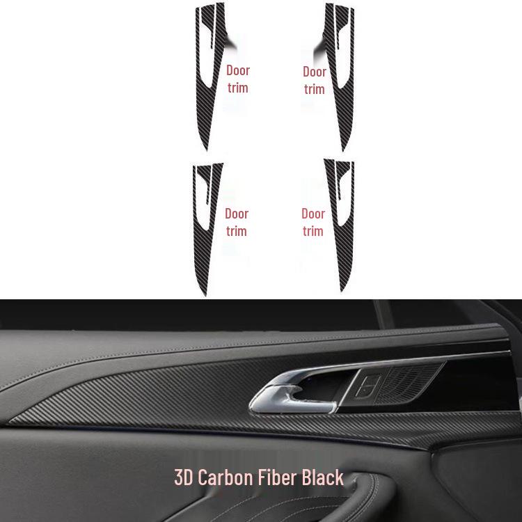 Anti-Scratch Film for 23 Hongqi H5 Interior: Center Console & Gear Shift Decoration