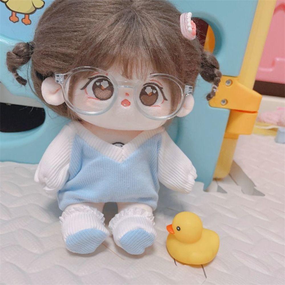 Vest Cotton Doll Clothes T-shirt Plush Doll Clothes No Attribute Doll Clothes  15/20cm Cotton Doll
