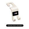 Car Seat Back Headrest Storage Hooks Accessories For BMW E90 G80 M3 G30 M5 F82 F83 F20 F21 G42 F95 F96 G06 G07 M2 M4 M8 G14 G15 QH9