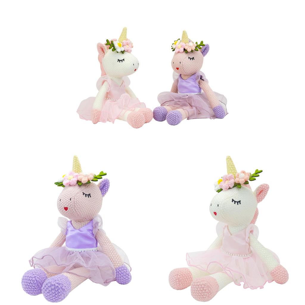 Unicorn Plush Toy With Pp Cotton Filling For Kids Girls Boys Gift