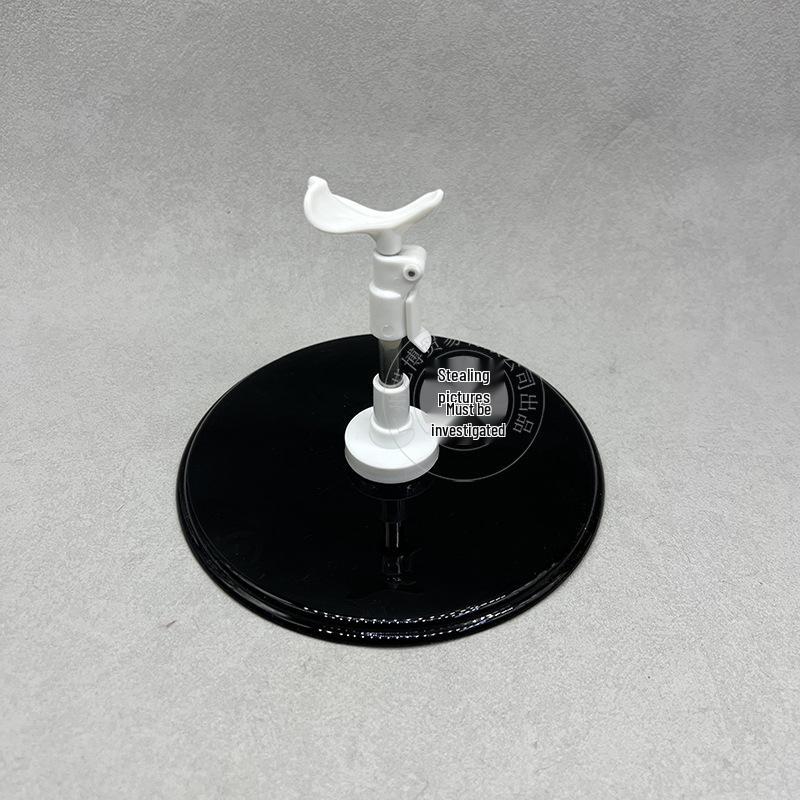 Adjustable Stainless Steel Doll Stand for 30cm to 60cm BJD Dolls with Multiple Support Points