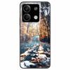 For Redmi Note 13 Pro 5G Case Tempered Glass Hard PC Phone Back Cover for Xiaomi Redmi Note13 5G Note 13Pro 5G Funda Shell Coque