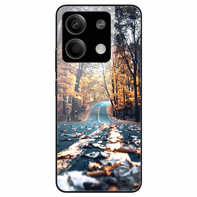 For Redmi Note 13 Pro 5G Case Tempered Glass Hard PC Phone Back Cover for Xiaomi Redmi Note13 5G Note 13Pro 5G Funda Shell Coque