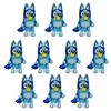 20/50Pcs Bluey Dog Theme Birth Date Celebration Decoration BalloonsAnimal Balloons Cartoon Family Infant Shower Birth Date Gifts Celebration