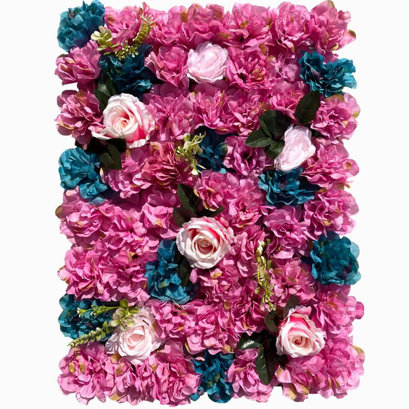 Simulated Flower Wall Rose Wall Photography Floral Props Fake Flower Silk Wedding Decoration Background Wall Atmosphere Durable