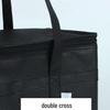 Waterproof Non-woven Fabric Insulated Bag with Reinforced Stripes & Large Capacity for Outdoor Use