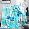 1 Pezzo Coperta in Flanella con Stampa Cartone Animato, Alta Qualità Confortevole per Tutte le Stagioni, Decorazione per la Casa, Calore e Comfort, Perfetta per Regalo di Natale Compleanno