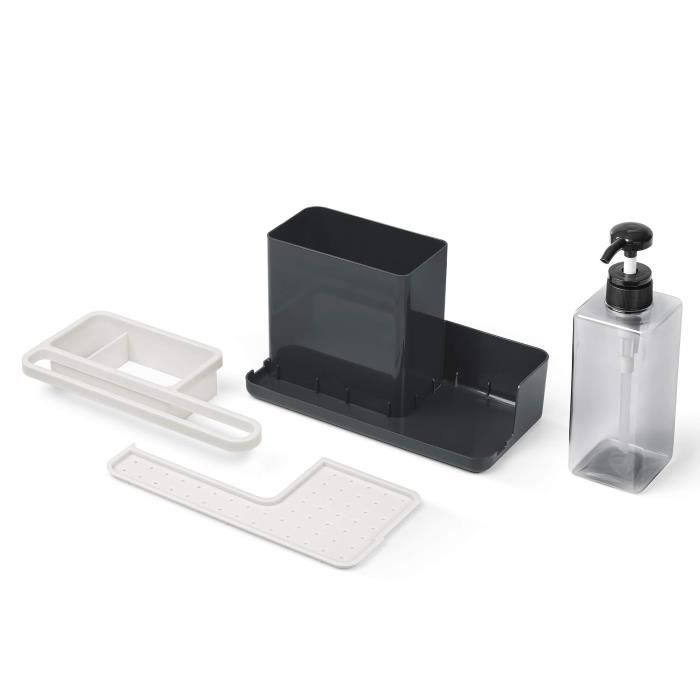 Organisateur ustensiles rayen - coin évier + distributeur de savon