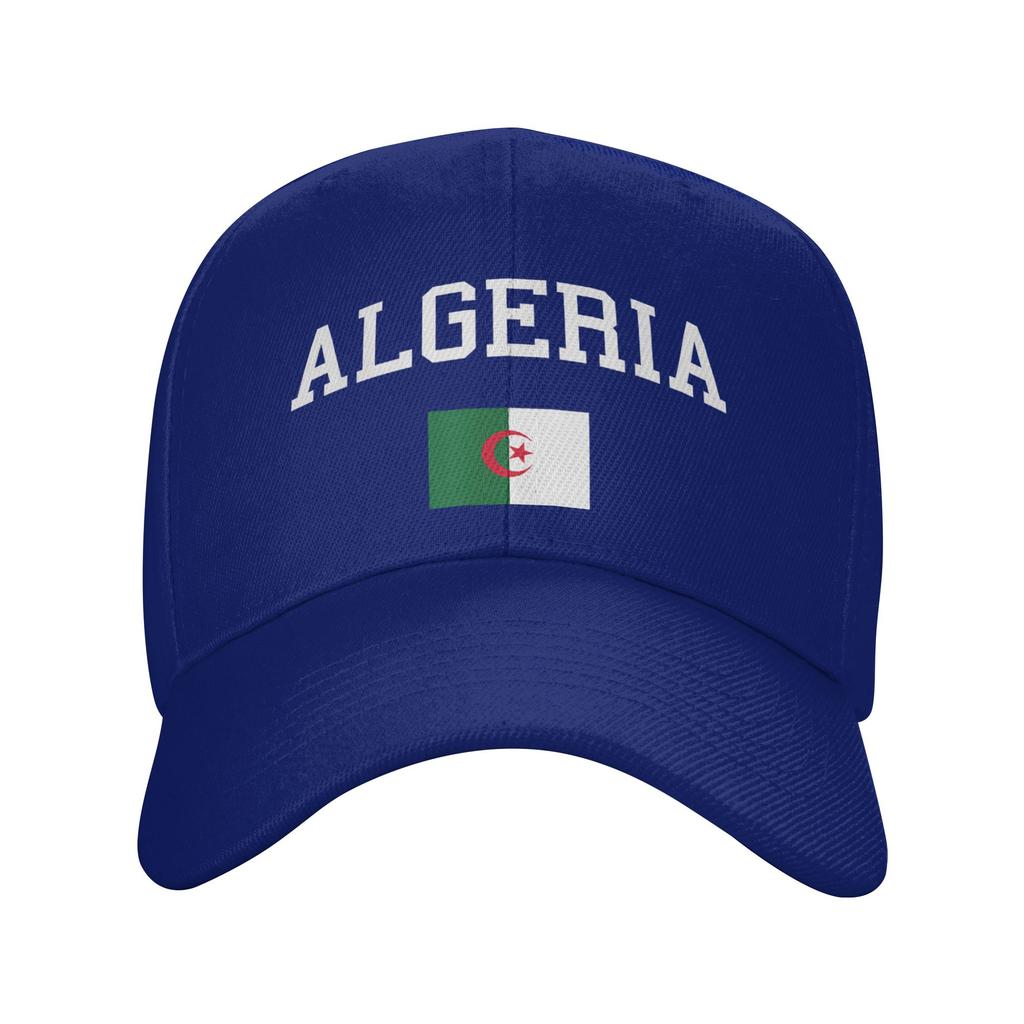 Algerian Flag Baseball Cap  Fashion Unisex Men Trucker Hat Breathable Print Tennis Skate Baseball Caps Birthday Gift
