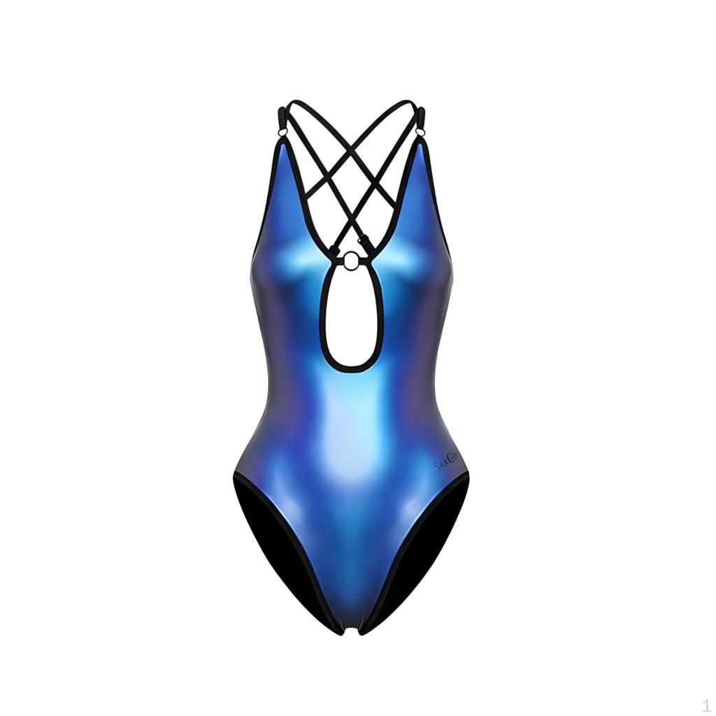 Multisport Wetsuit, 2mm Full Torso, Smoothskin Neoprene, for Open Water Swimming S Blue