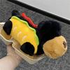 Cute Hot Dog Plush Toys Sausage Cartoon Doll Soft Stuffed Animals Sleeping Pillow Birthday Gift for Boyfriend Girlfriend