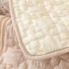 Solid Color Quilted Sofa Covers Universal Thicked Sofa Cushion Cover All Seasons Sofa Slipcover Couch Back Towel Xmas Home Decor