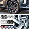 4PC 56MM Aluminum Badge Car Wheel Center Cover Hub Caps Sticker For Hyundai GDi i10 I10 N Line Solaris Genesis Azera Santafe XX1