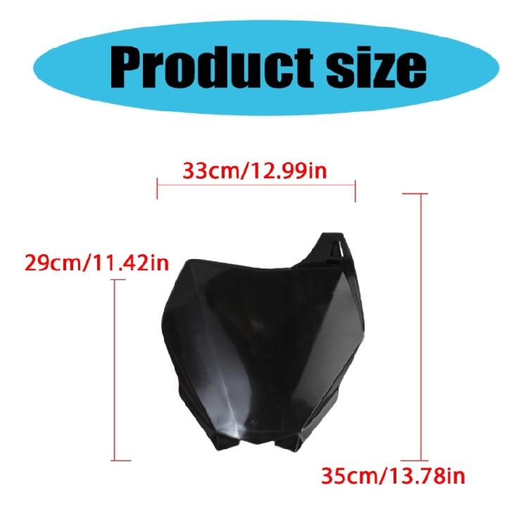 Rides Scoring Number Plate Long Servcie Use Trail Bike Front Number Plate races Number Plate for YZ125 YZ25 YZF