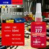 Anaerobic Threadlocker Adhesive 50ml - Screw Anti-Loosening for Fastening (Models 242, 243, 263, 271, 272, 277)