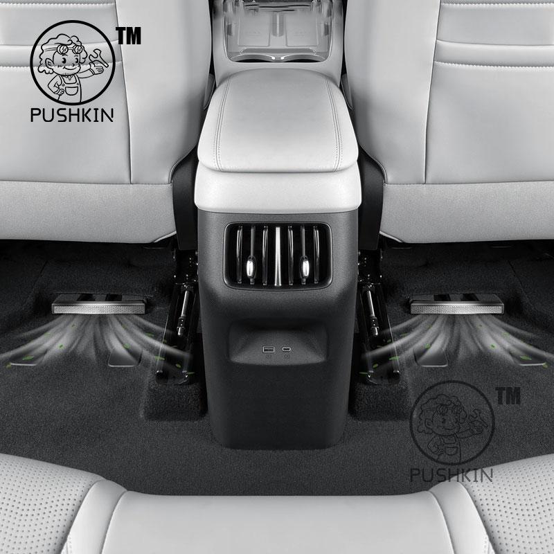 For BYD Sealion 05 EV 2025 Car Seat Bottom Air Outlet Protective Cover Anti Blocking Cover Interior Modification Accessories