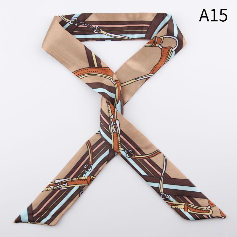 Silk Scarves Versatile Tied Bags, Long Strips, Small Silk Scarves, Bows, Headbands, Streamers, Gift Boxes, Gift Straps.