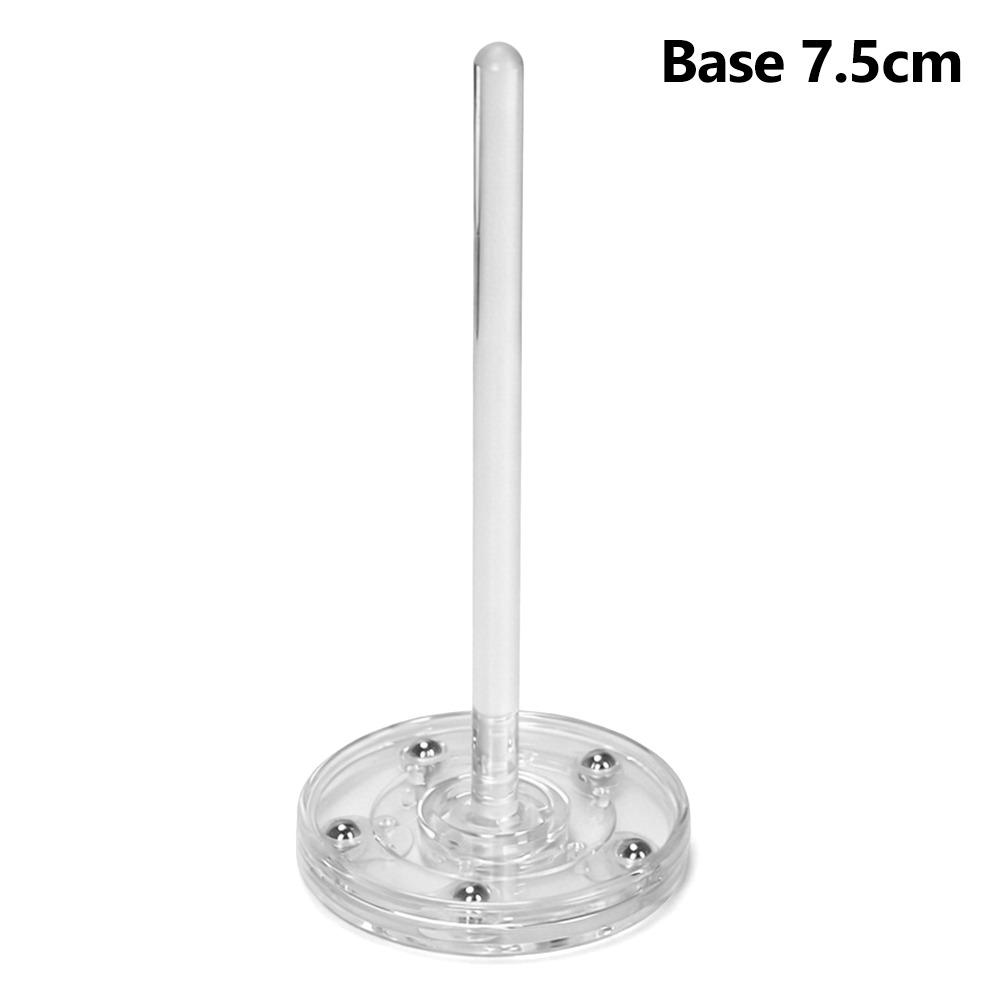 

Пластикова рама для осі пряжі Знімна котушка для клубка пряжі Пластиковий спіннер для пряжі Тримач для пряжі Домашнє в язання Base 7.5cm