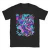 T-shirt Homme Ozzie X Fizzarolli Hazbins Hotels Vintage Coton Pur T-shirt Manches Courtes T-shirts Col Rond Hauts 4XL 5XL 6XL