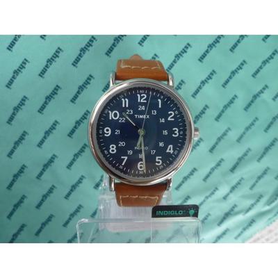 Used Timex Quartz Watch Blue Dial TW2R42500 Men's