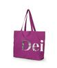Deinet Point Logo Shoulder Big Bag In Purple