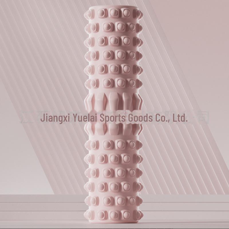 

Пенный ролик контрастного цвета: Инструмент для релаксации мышц и икр для начинающих, профессиональное оборудование для йоги и фитнеса Crescent Moon-45cm