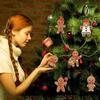 12pcs Sport Gingerbread Man Pendants Christmas Tree Hanging Ornament 2026 Xmas Noel Navidad Home Decoration New Year Gift 2026