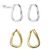 Geometric Earrings 1 Pair Huggie Hoop for Women, Casual And Formal Simple Earrings, Lightweight Minimalist Jewelry Party Daily Wear Women