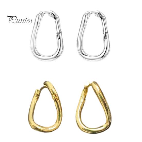 Geometric Earrings 1 Pair Huggie Hoop for Women, Casual And Formal Simple Earrings, Lightweight Minimalist Jewelry Party Daily Wear Women