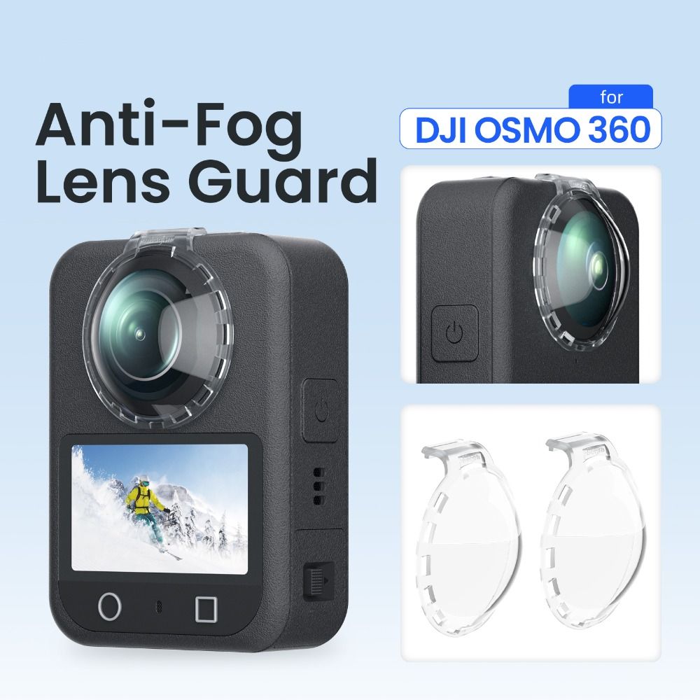 Anti-Scratch Lens Guard Plastic Protective Lens Cap for DJI Osmo 360 Panoramic Camera Accessories