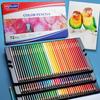 Professional Drawing Set: 120 Water-Soluble Oil-Based Colored Pencils (72 + 36 + 48 Colors)