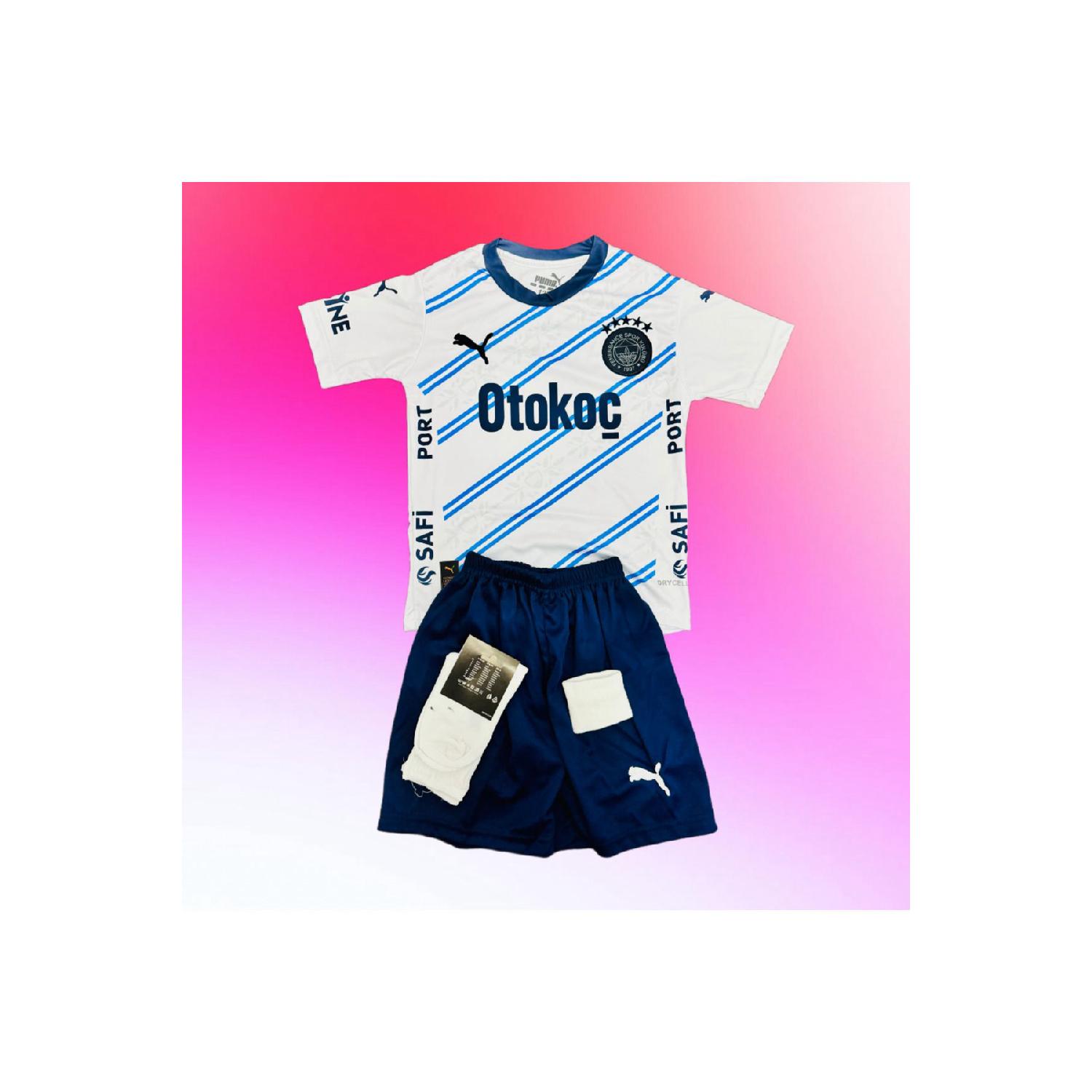 

Fnrbh - комплект из 4 детских футбольных майок White Anonymous нового сезона 2024/2025 3-4 Yaş белый