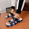 Spring and Summer Sandals, Men's Slippers, Men's Fashion Trend, Bathroom Interior and Exterior Cool Slippers, Anti Slip Soft Sole, Straight Drag
