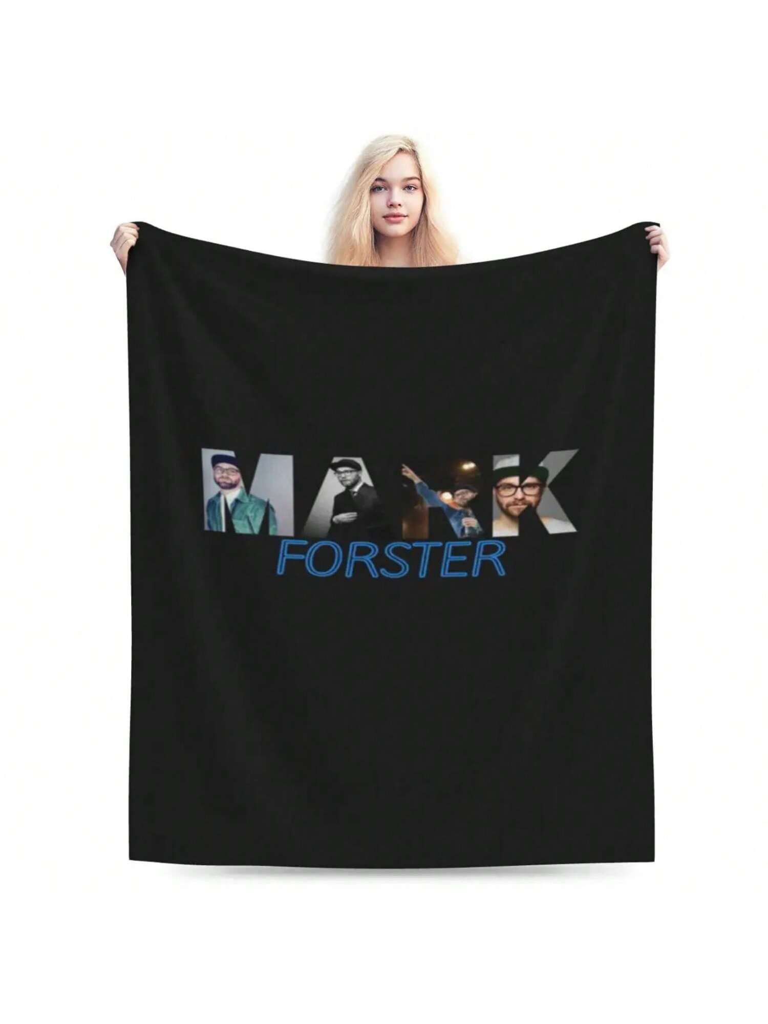 Mark Forster Hoodie Mark Forster Graphic T Shirt An Ultra-Soft Micro Fleece Blanket S