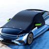 Thickened Moisture-Proof Magnetic Oxford Cloth Winter Car Snow Shield for Front Windshield