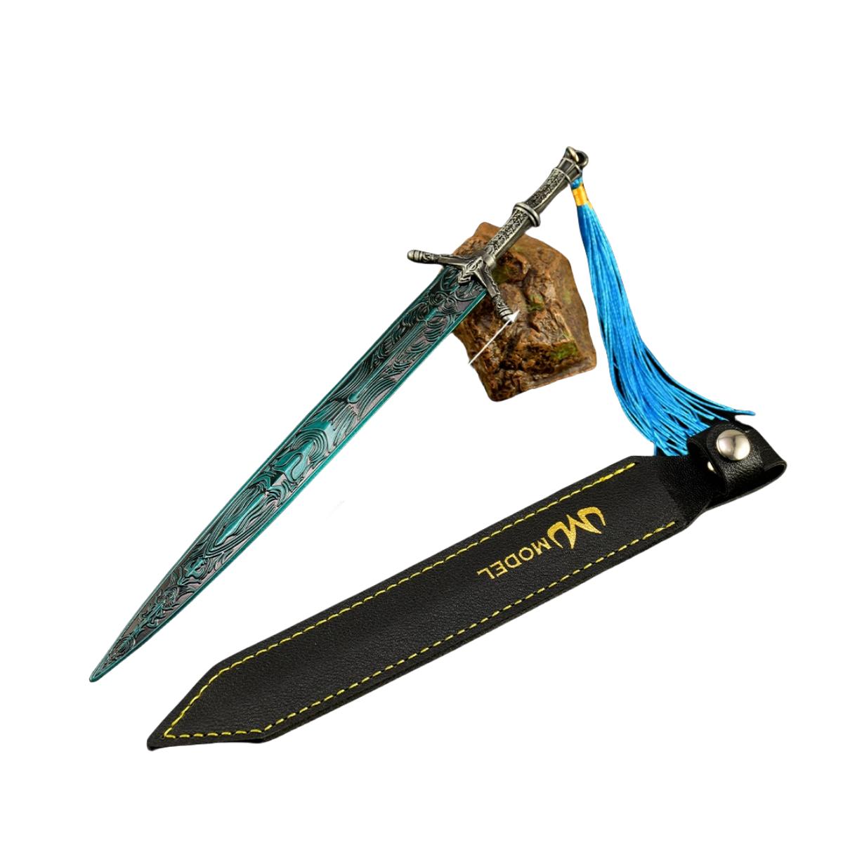 

8.6/11.6 дюймовый Металлический Катана Эльден Темная Луна Ренни Аниме Меч Нож Ниндзя Железо Реальный Размер Японская Катана Самурайская Сабля Игрушка Подарок