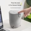 PP Press-Type Pop-Up Lid Desktop Trash Can