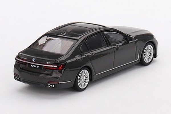 MINI GT Scale BMW Alpina B7 xDrive In Duravit Gray Finished Product 1/64 Metallic, Left-hand Drive,