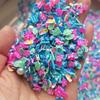 1kg DIY Craft Slime Filler Polymer Clay Slices Sea Animal Shell Starfish Shark Cactus Acrylic Rhinestones Polymer Clay Sprinkles