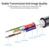 HD To VGA Video Adapter 1080P Male To Female Converter Digital To Analog Video Power Cable Audio Cable