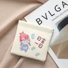 Neue automatische Schließung Mini Kosmetiktasche Weiches Pu-Leder Tragbare Lippenstifttaschen Cartoon Muster Make-up Tasche