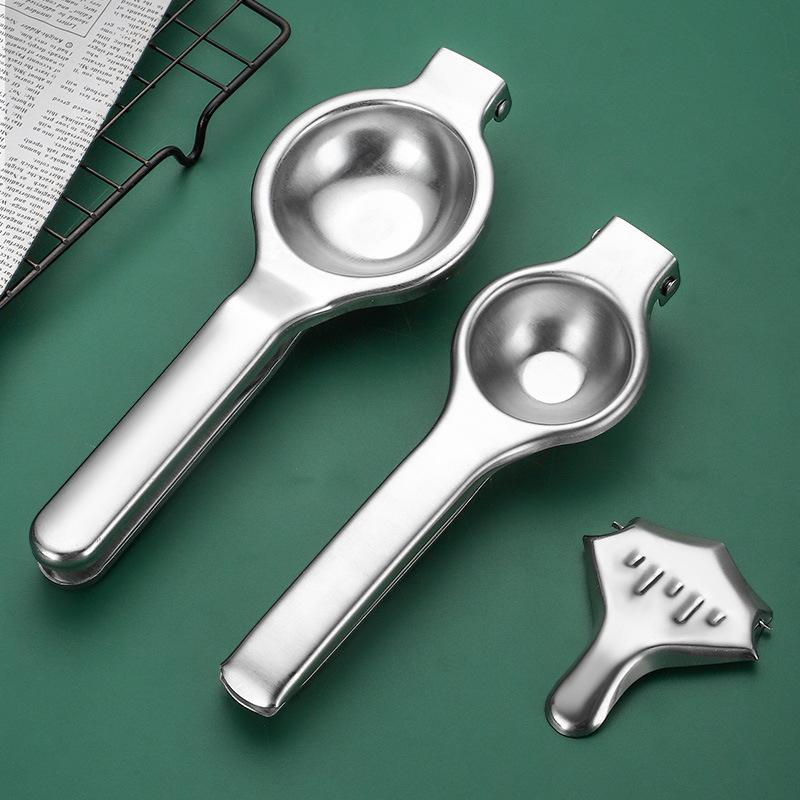 1Pcs Stainless Steel Kitchen Small Tool Manual Lemon Squeezer Orange Juicer Fruit Juicer Stainless Steel Lemon Clip