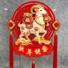 Red Tassel Spring Couplet 3D Fu Hanging Ornament Gifts Goat Decoration  Chinese New Year