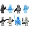 Mattoncini Star Wars Minifigure Giocattolo di Assemblaggio a Particelle Piccole