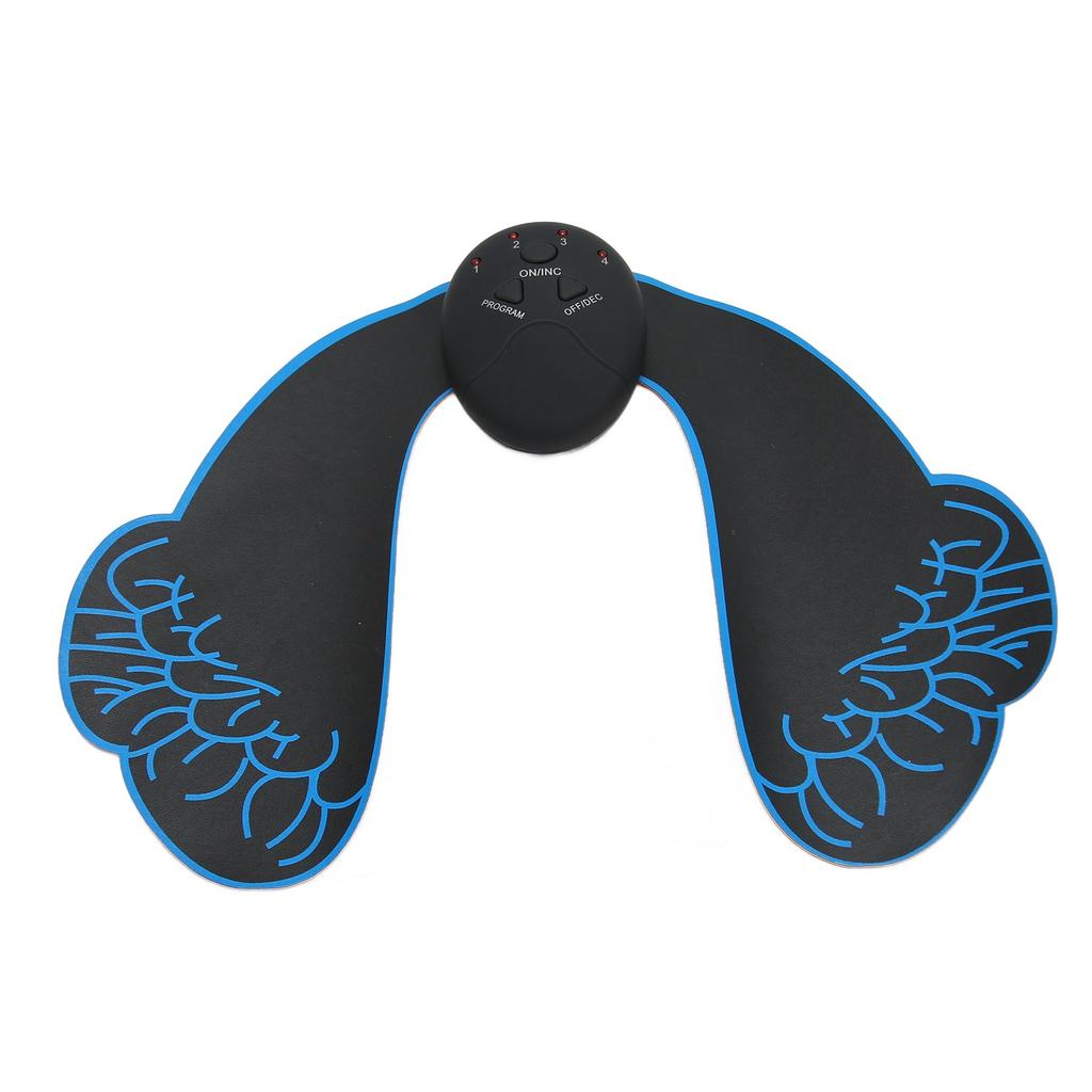 Hip Shaping Trainer Remote Control Electrical Stimulation Hip Massager Trainer Black Blue