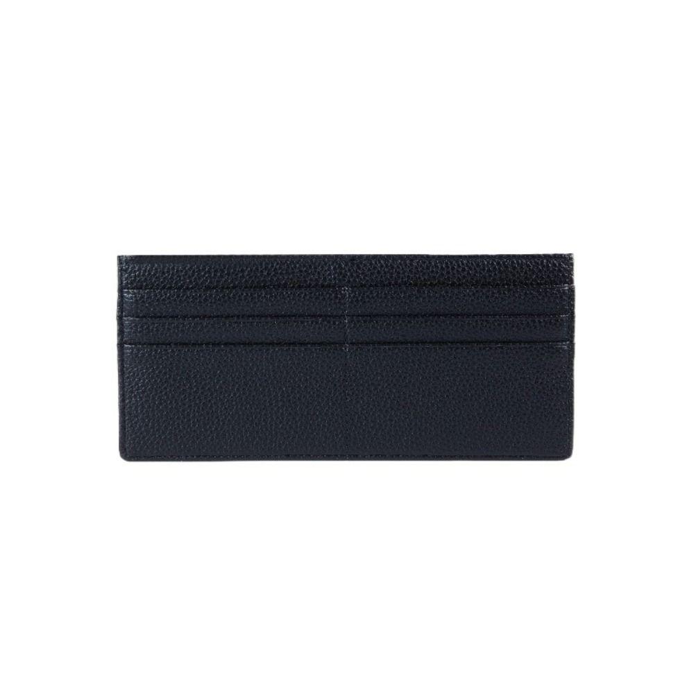 PU Leather Long Wallet Korean Style Zipper Coin Purse Casual Credit Card Holder  Outdoor