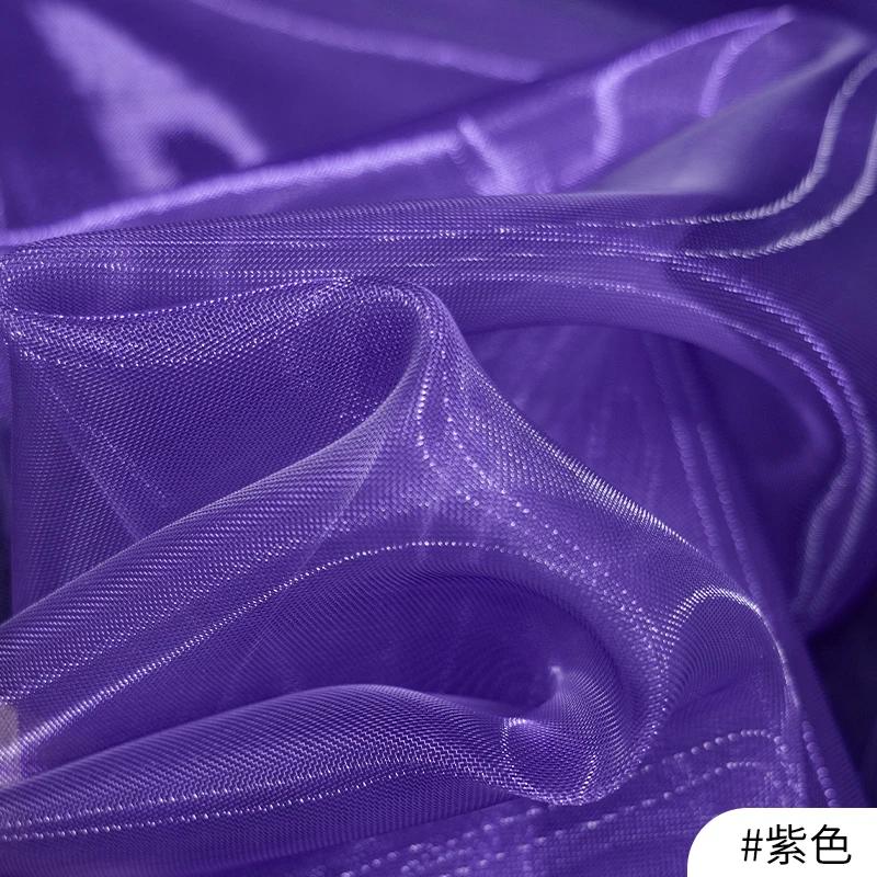 100x140cm Hard Tulle Mesh Fabric for DIY Wedding Dress Skirt Yarn Cloth Decoration Fabric By Per Meter Polyester Stiff Mesh