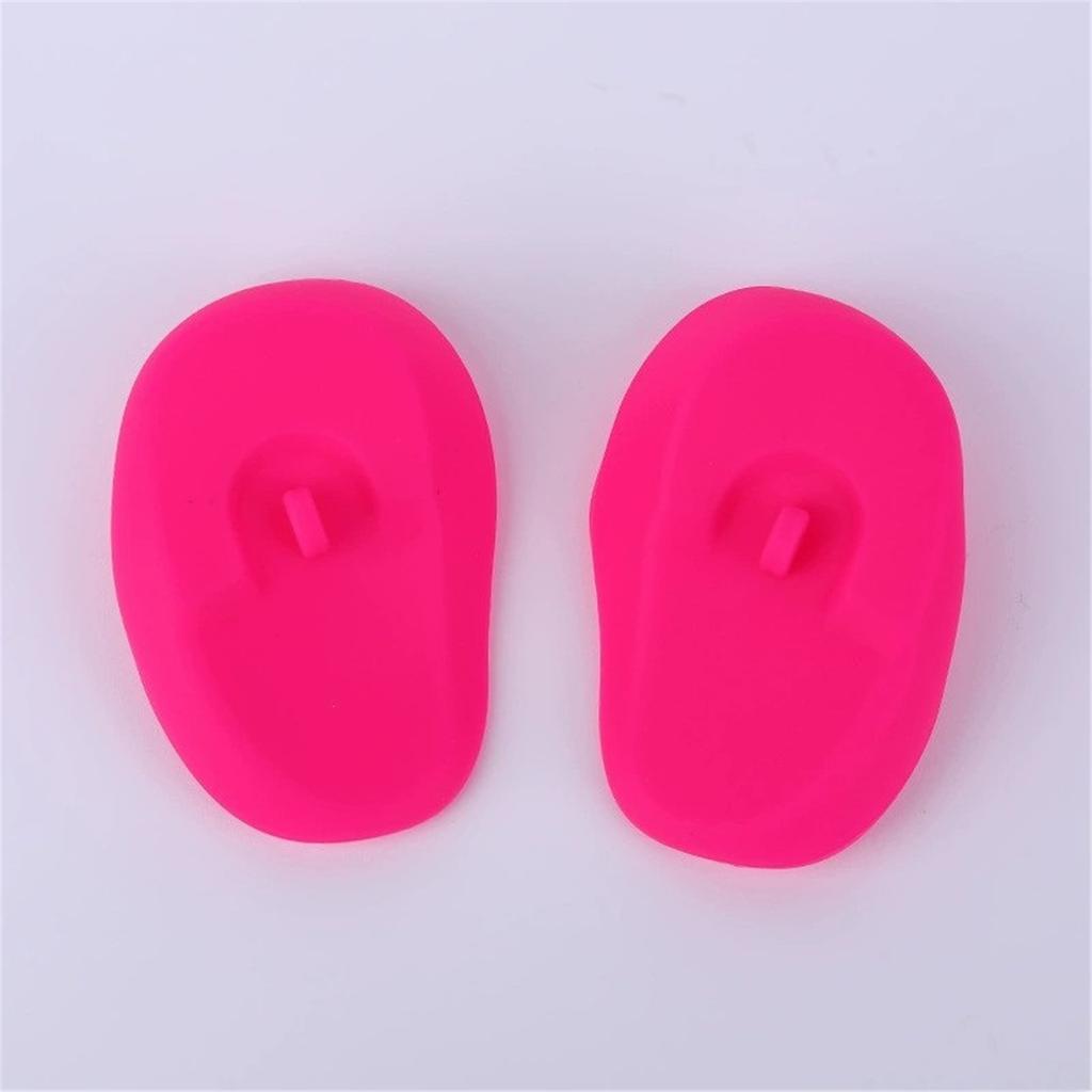 2pcs Waterproof Silicone Ear Covers for Hair Washing Protect Your Ears from Water Damage